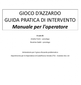Manuale operatore - Fiorin / Gaddi